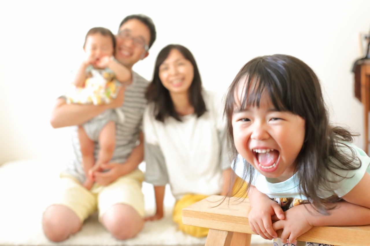 1歳女の子 誕生日記念写真 姉妹写真 Gallery Studio 撮ろうよ