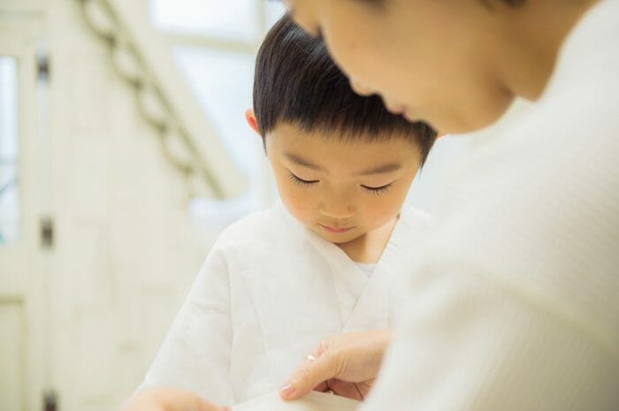 七五三,七五三撮影,3歳,男の子被布,兄弟写真