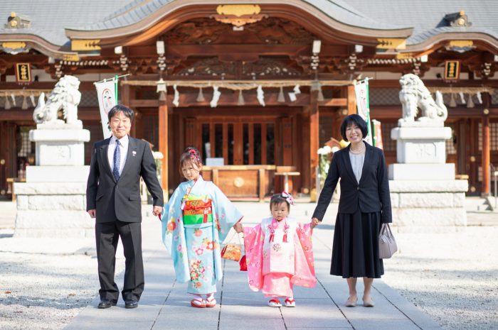 七五三出張撮影,七五三,姉妹撮影,7歳七五三,3歳七五三