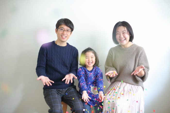 5歳誕生日記念写真,家族写真,子ども写真,スタジオ撮影