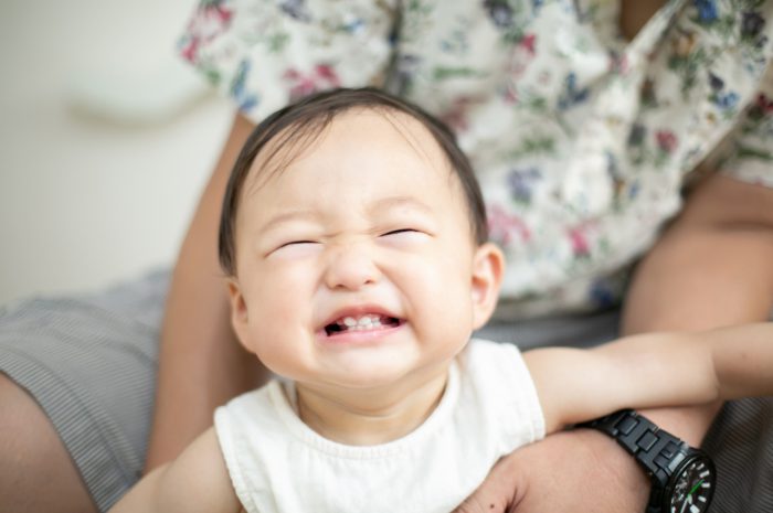 10歳と1歳の兄弟記念撮影,ハーフ成人式記念撮影,いい笑顔！