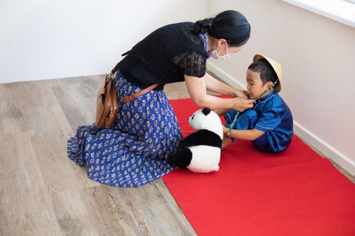 5歳七五三撮影,5歳七五三,かっこかわいい,ママの手は魔法の手