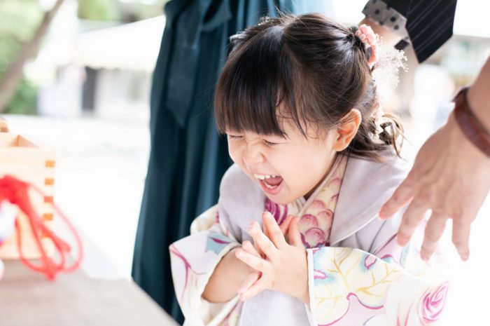 伊勢山皇大神宮で七五三出張撮影,3歳七五三,お参り風景撮影