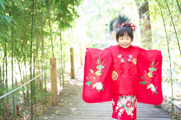 大宮,氷川神社,３歳七五三出張撮影,赤い被布