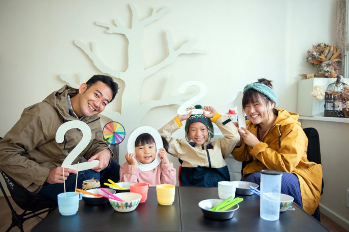 家族写真撮影,渋谷スタジオ,毎年恒例の家族写真