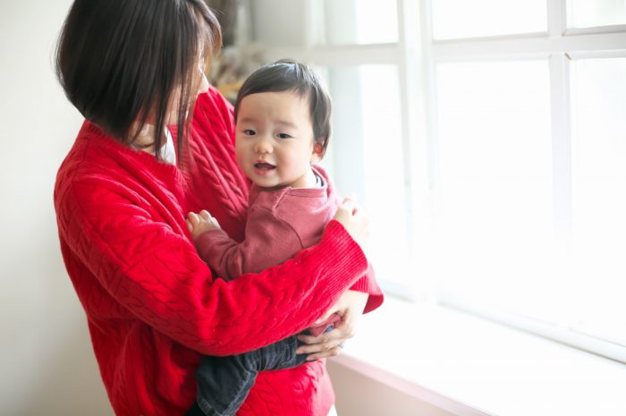 1歳男の子,記念撮影