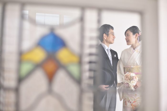 結婚5周年,記念撮影,訪問着撮影,渋谷スタジオ