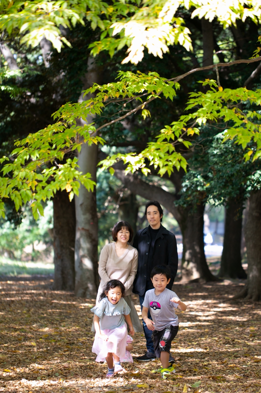 ロケフォト,代々木公園,家族写真,子ども写真