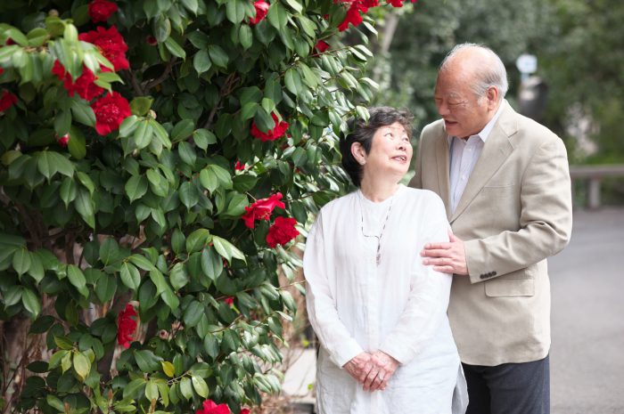 金婚式,出張撮影,赤坂日枝神社,家族写真,孫,結婚50年,ポートレート