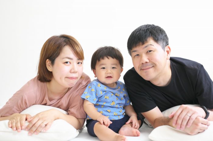 1歳誕生日,1歳男の子,ファーストバースデー,家族撮影