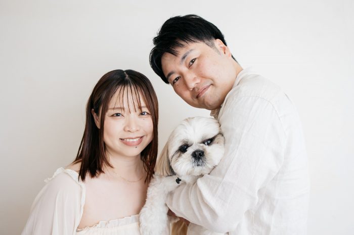 32週,マタニティフォト,マタニティ撮影,わんちゃんと,愛犬と,スタジオ撮影,渋谷スタジオ,STUDIO撮ろうよ