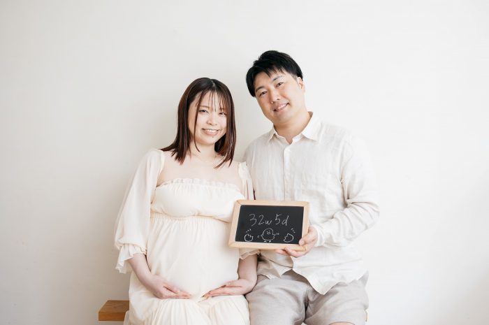 32週,マタニティフォト,マタニティ撮影,わんちゃんと,愛犬と,スタジオ撮影,渋谷スタジオ,STUDIO撮ろうよ